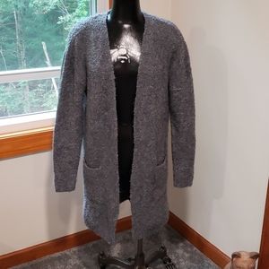 Anthropologie Lineamaglia open long cardigan